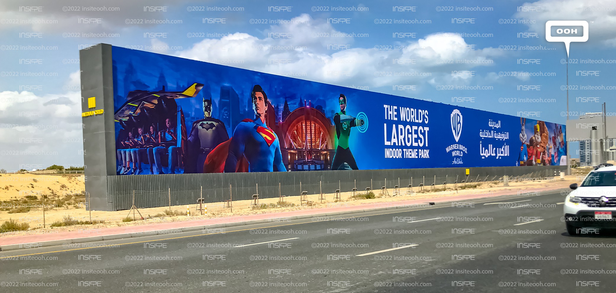 Warner Bros World Abu Dhabi Climbs UAE’s Billboards As The World’s